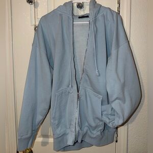 Brandy Melville Sky Blue Hoodie